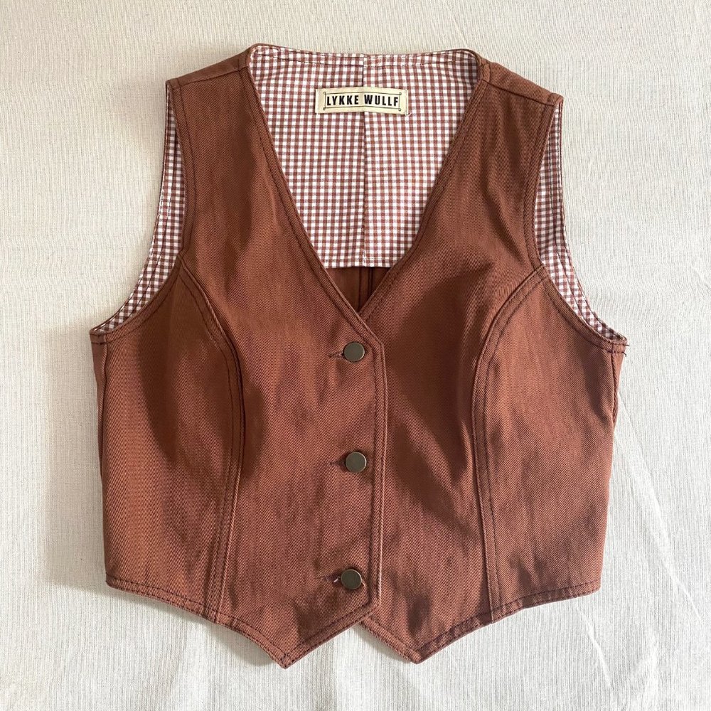 Lykke Wullf, Range Vest in Mustang colorway – size S